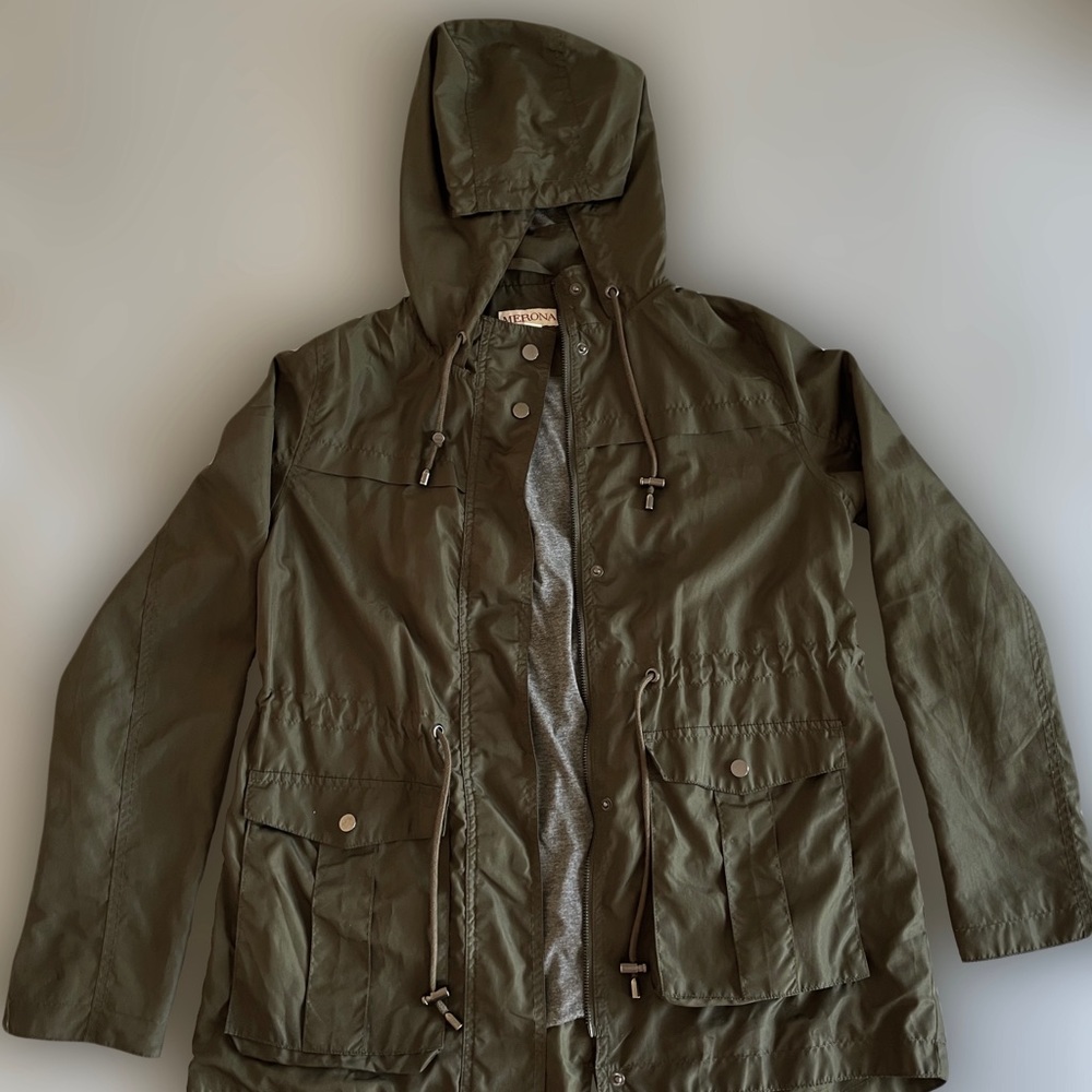 Mid-Length Rain Coat